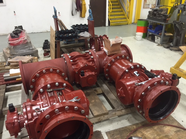 Kennedy Valve - 18 Inch Plug Valve Manifold - Rousellot Foods