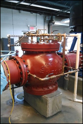 Ross Valve - 18 Inch Pump Control Valve - US Army Corps of Engineers - Lake Moultrie, SC