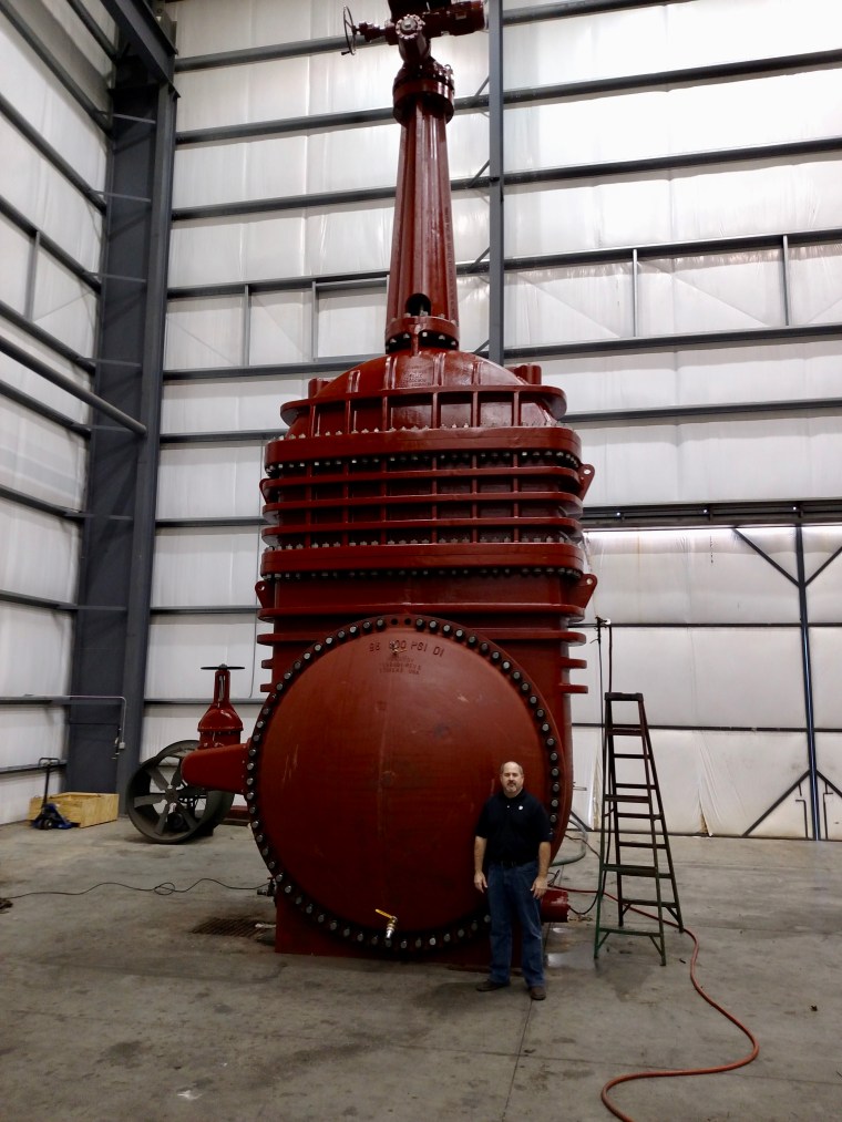 Kennedy Valve | 96-Inch Solid Wedge Gate Valve | Anacostia, MD